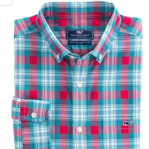 NWT-Men’s XL Vineyard Vines Elmwood Tucker Shirt